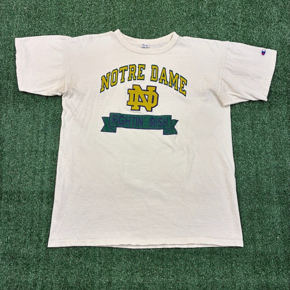 Vintage‎ 1970's Champion Notre Dame University T-shirt
